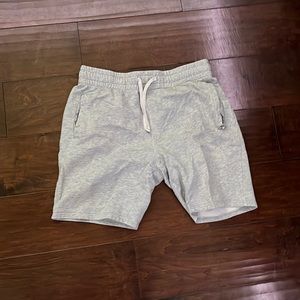 Grey sweat shorts